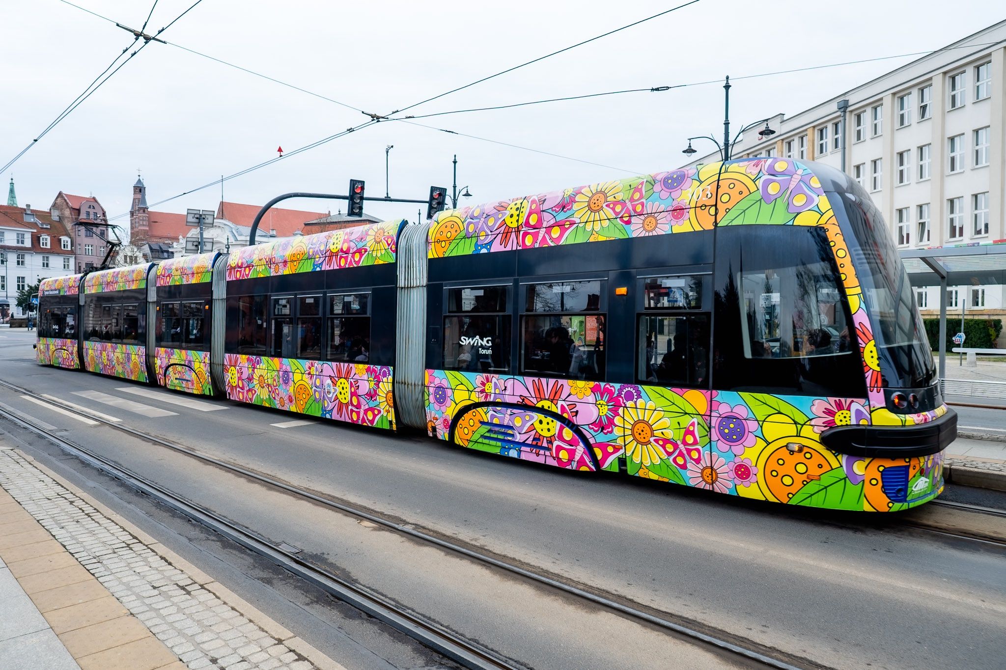 Wiosenny tramwaj