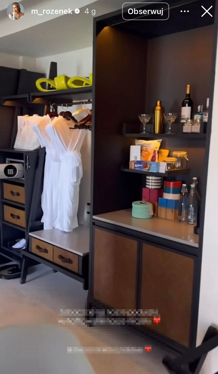 Małgorzata Rozenek nadaje z kurortu na Malediwach