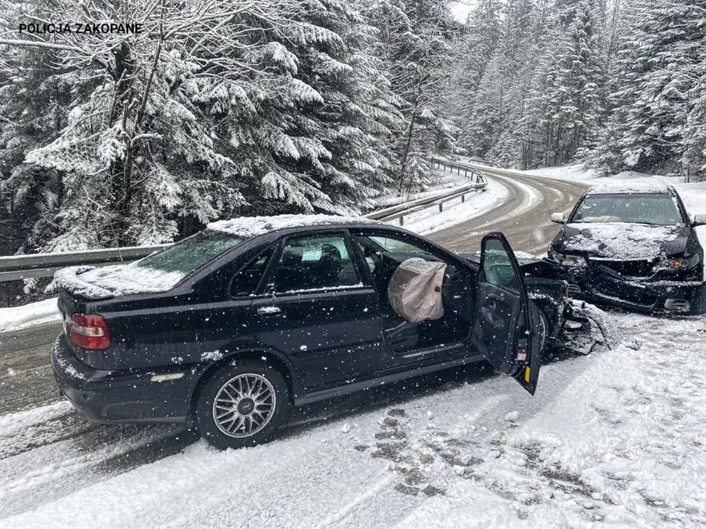 Znów białe święta i znów wypadki na drogach