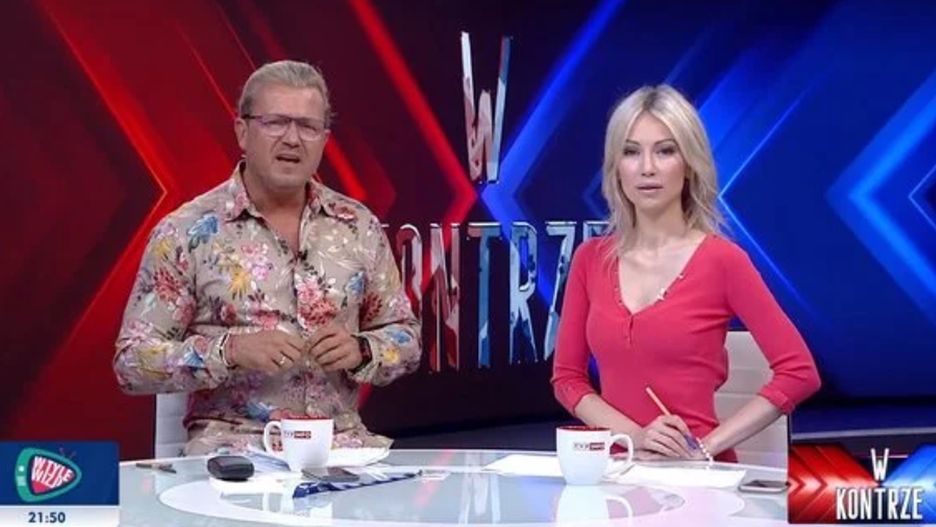 Jarosław Jakimowicz i Magdalena Ogórek 