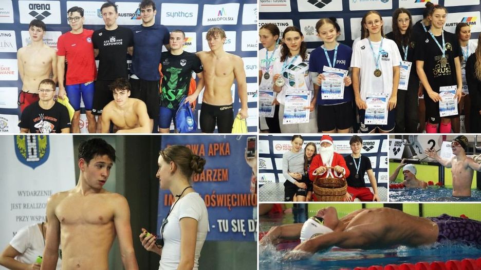 Prawie 600 zawodników wystartowało w zawodach pływackich &#34;Bijemy rekordy&#34; w Oświęcimiu, pod patronatem Pawła Korzeniowskiego.