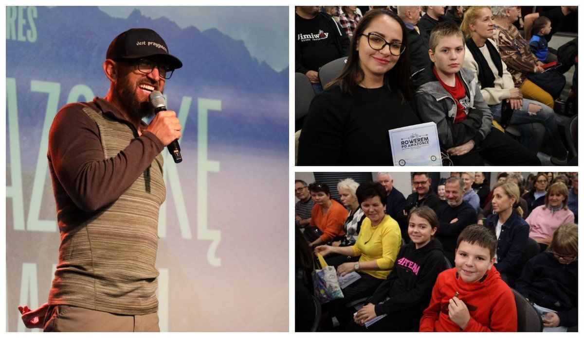 Pleszew: Dawid Andres zawitał do miasta. Tłumy na spotkaniu