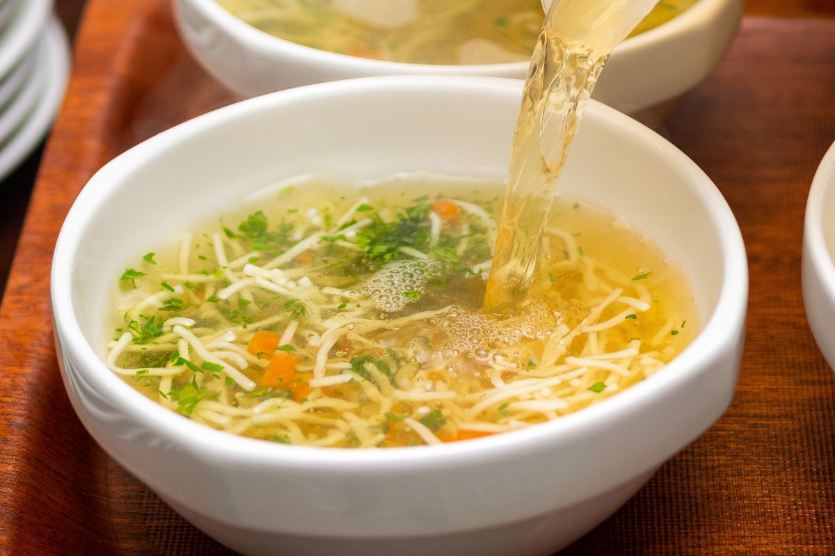 Chicken broth for immunity? Yes, but add two ingredients to it.