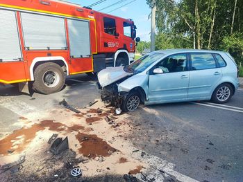 Wypadek motocyklisty w Rogowie. Ciężko ranny 24-latek w szpitalu