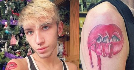 Psychofan Kylie Jenner wytatuował sobie jej usta... Jak wyszło?