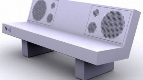 Boom Bench - grająca ławeczka 1