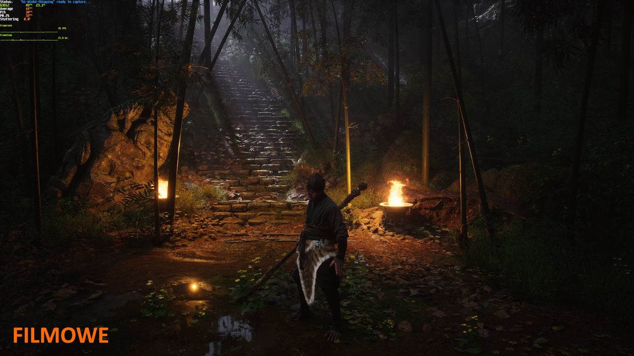 Black Myth Wukong - porównanie 4 - ustawienia filmowe