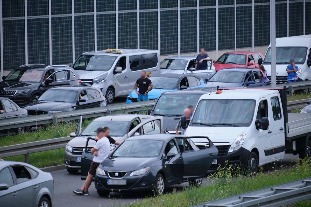 Młody mężczyzna chciał skoczyć z wiaduktu w Lublinie