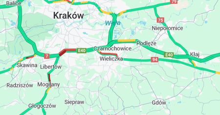 Wypadek na A4. Poważne utrudnienia w Krakowie