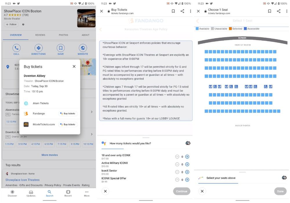 Google Duplex zamówi za ciebie bilety do kina 2