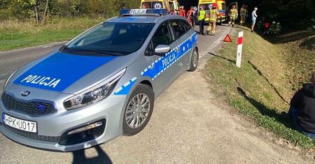Dramat na poboczu drogi. 52-latek był już nieprzytomny. Zdecydowały sekundy
