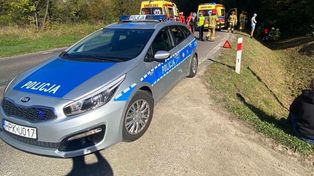 Dramat na poboczu drogi. 52-latek był już nieprzytomny. Zdecydowały sekundy