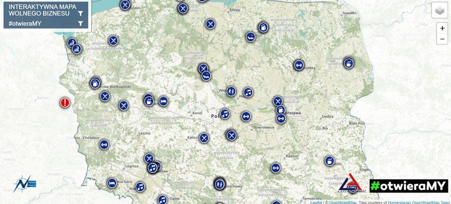 Interaktywna Mapa Wolnego Biznesu