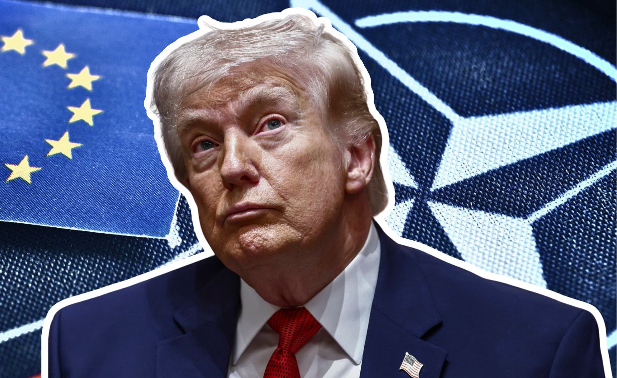 Trump rozważa wyjście z NATO. Będzie rozmawiał z Rutte