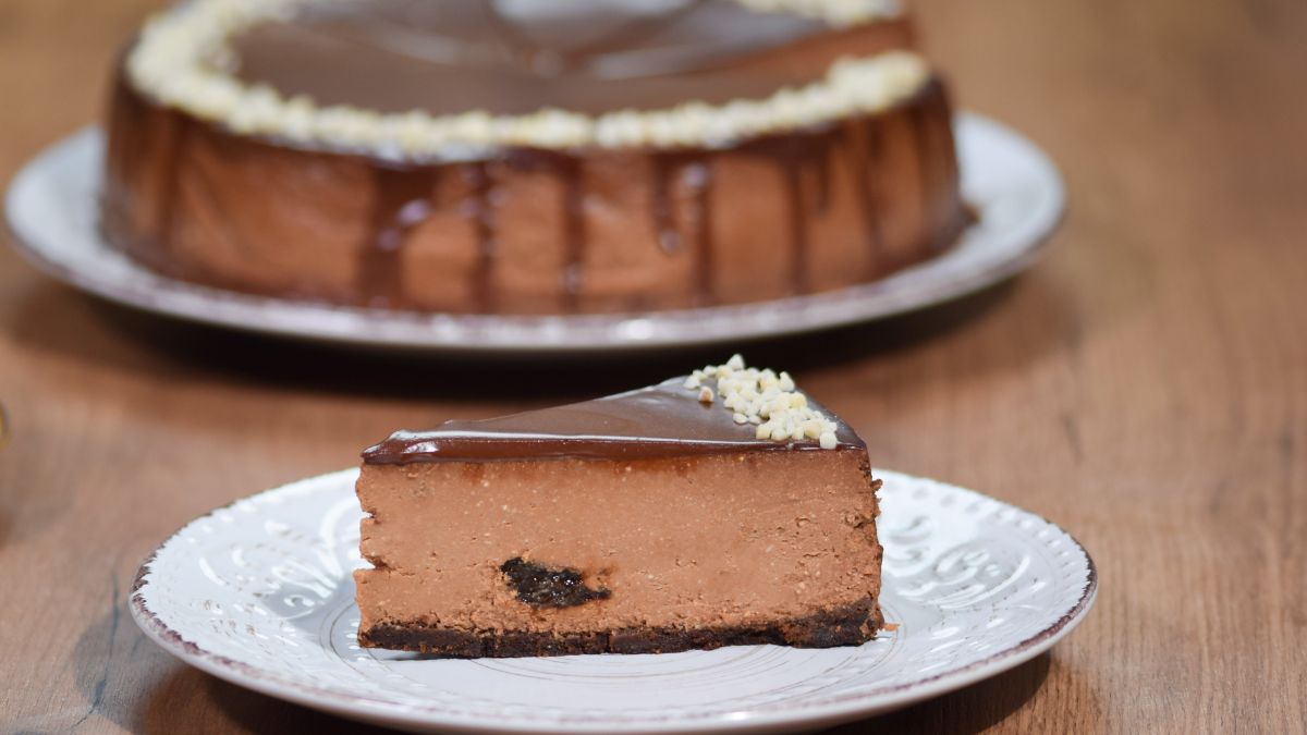 Ciasto czekoladowe na Dzień Mamy. 