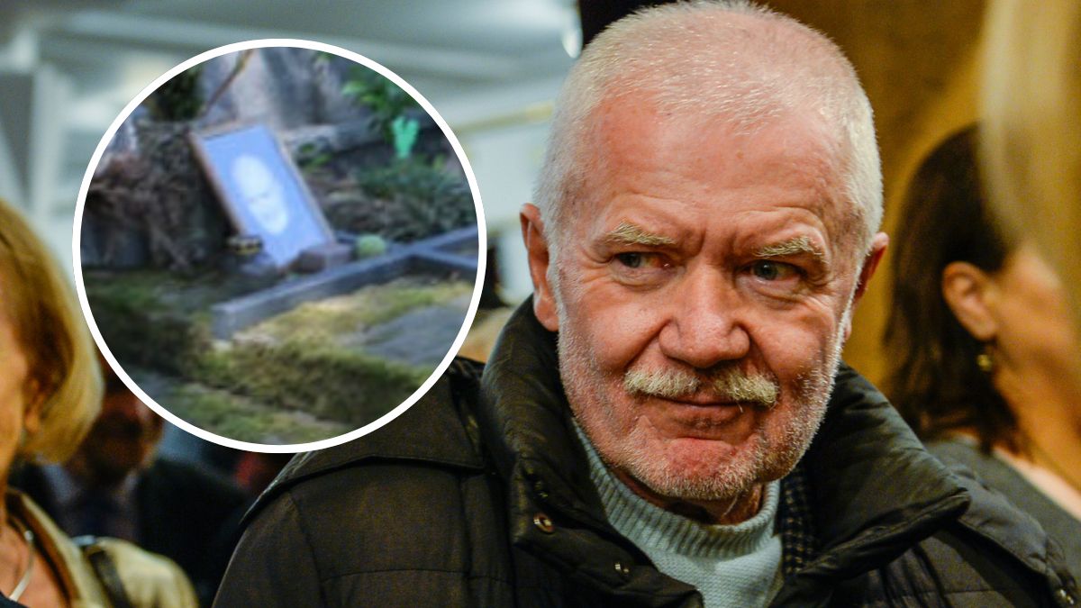 Tak wygląda grób Tadeusza Borowskiego, aktora "Barw szczęścia"