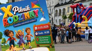 X Piknik Rodzinny w Tarnobrzegu. Dmuchańce, koncerty i masa atrakcji na rynku