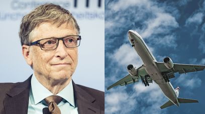 Bill Gates jest eko, bo lata prywatnymi odrzutowcami? Absurdalne wytłumaczenie