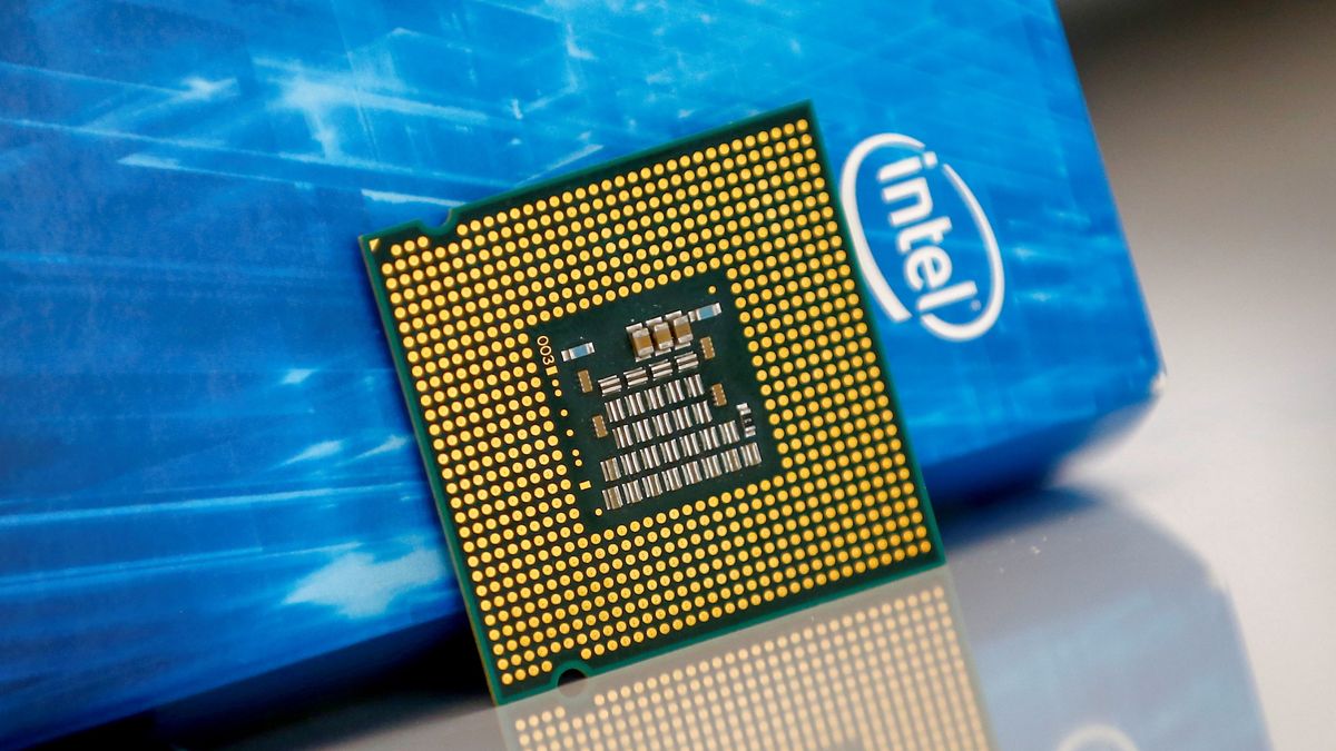 ANTALYA, TURKEY - DECEMBER 6: Intel processor chip for Samsung is seen in this illustration photo in Antalya, Turkey on December 06, 2019. (Photo by Mustafa Ciftci/Anadolu Agency/Getty Images)