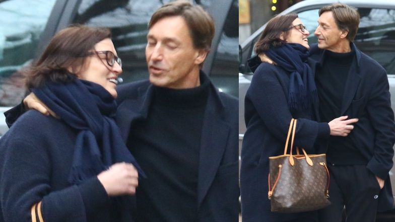 Ilona Felicjańska i Paul Montana całują się w Sopocie
