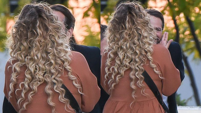 Joanna Liszowska całuje Pawła Deląga zaraz po spaleniu papierosa