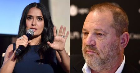 Weinstein odpowiada Salmie Hayek: "Nie przypominam sobie, żebym do czegoś ją zmuszał"