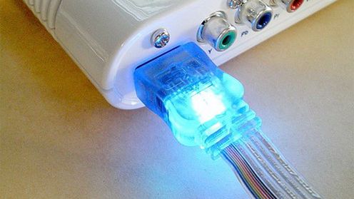 Świecące kable HDMI 1