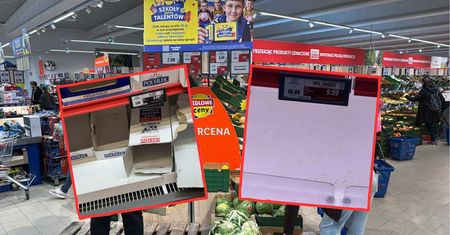 Lidl, godzina 15.50. "Jakby przeszło stado bydła"