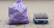 Fioletowe worki w polskim mieście zostają na stałe. "Program się sprawdził"