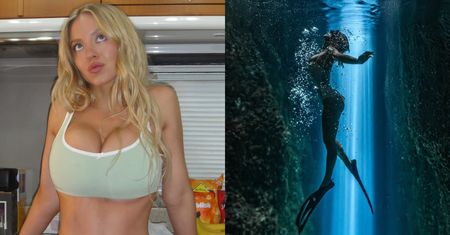 SYRENKA czy wodna nimfa? Sydney Sweeney zanurzyła się w morskich odmętach (ZDJĘCIA)