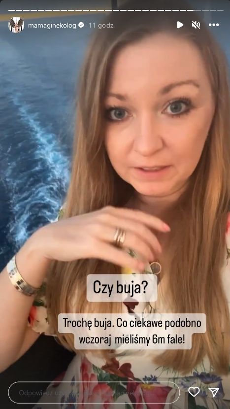 Mama Ginekolog wypoczywa na statku wycieczkowym