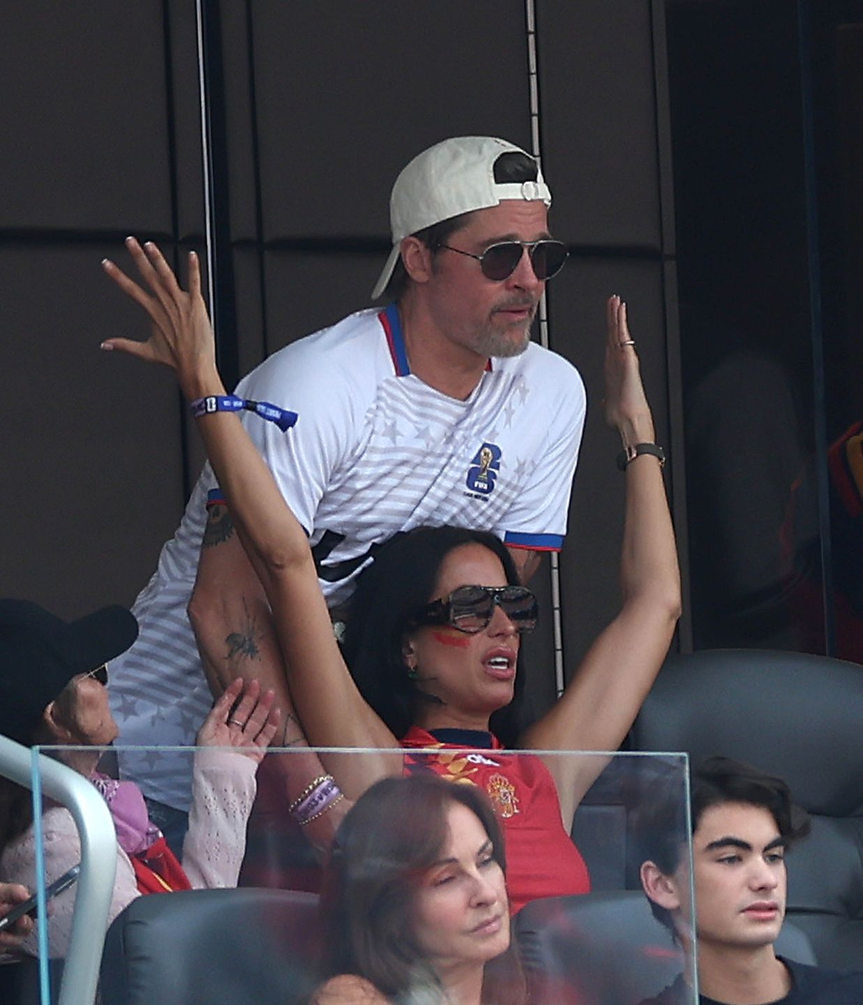 Brad Pitt i Ines de Ramon 