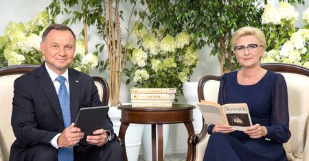 Narodowe Czytanie. "Balladyna" - Andrzej Duda i Agata Kornhauser-Duda zachęcają do udziału w akcji