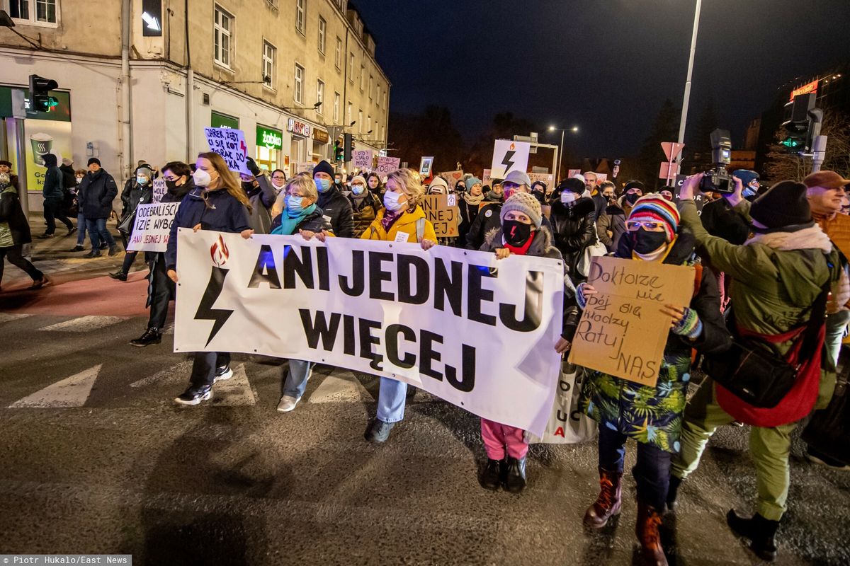 Marsz dla Izy w Gdańsku.