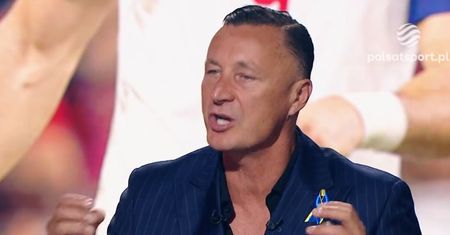 Zagotował się w studiu. Zrównał piłkarzy z ziemią