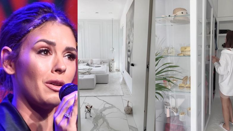 Klaudia Halejcio chwali się sterylną SYPIALNIĄ w stylu glamour. Fani podzieleni: "Przypomina salon wystawowy" (FOTO)