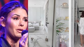 Klaudia Halejcio chwali się sterylną SYPIALNIĄ w stylu glamour. Fani podzieleni: "Przypomina salon wystawowy" (FOTO)