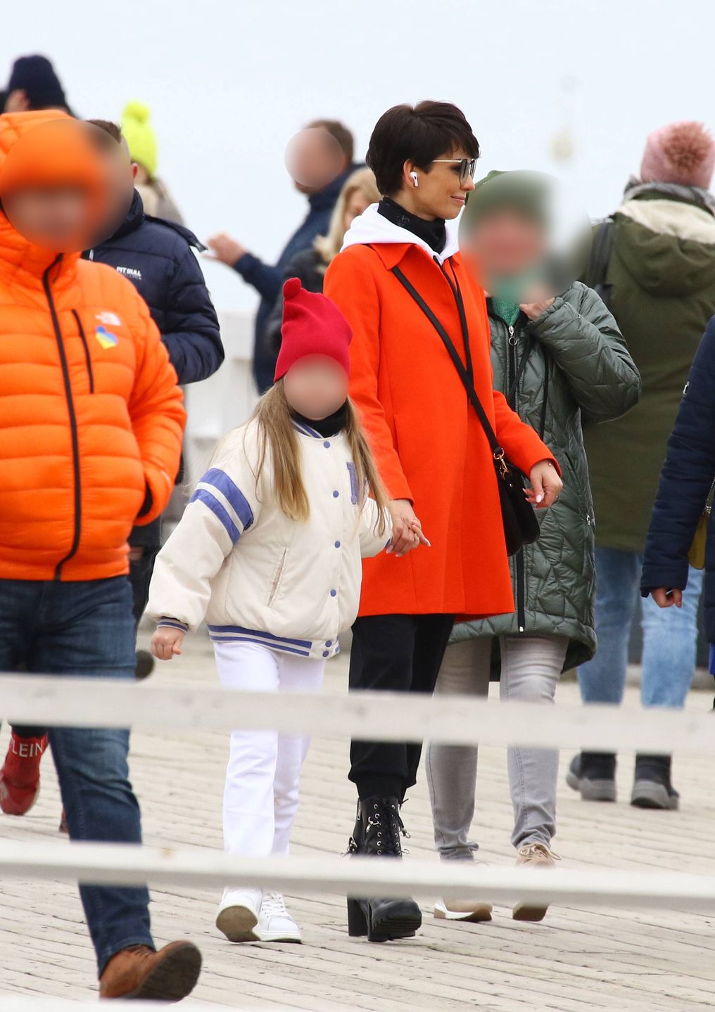 Dorota Gardias z córką w Sopocie 