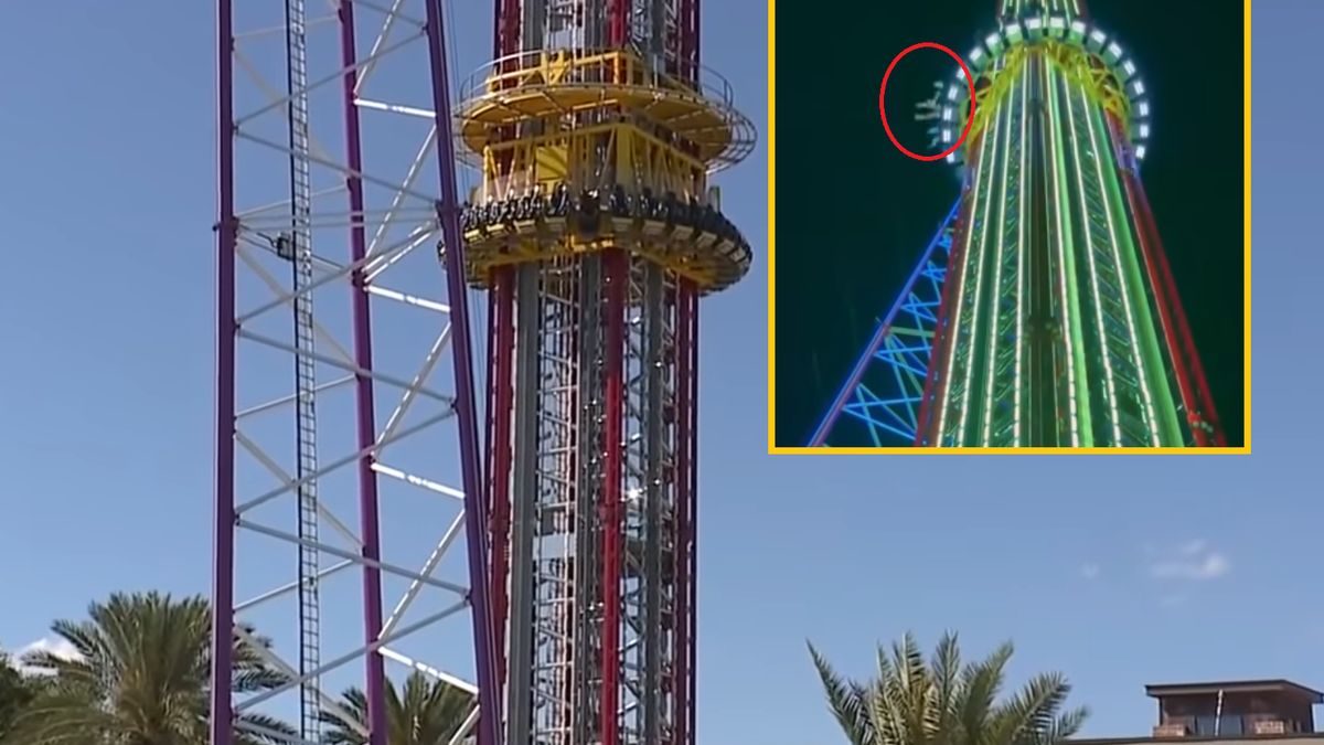 Nastolatek spadł z "najwyższej atrakcji na świecie" 