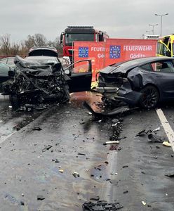 Tragedia na A4 tuż przy granicy. Kierowca wpadł na auta w korku