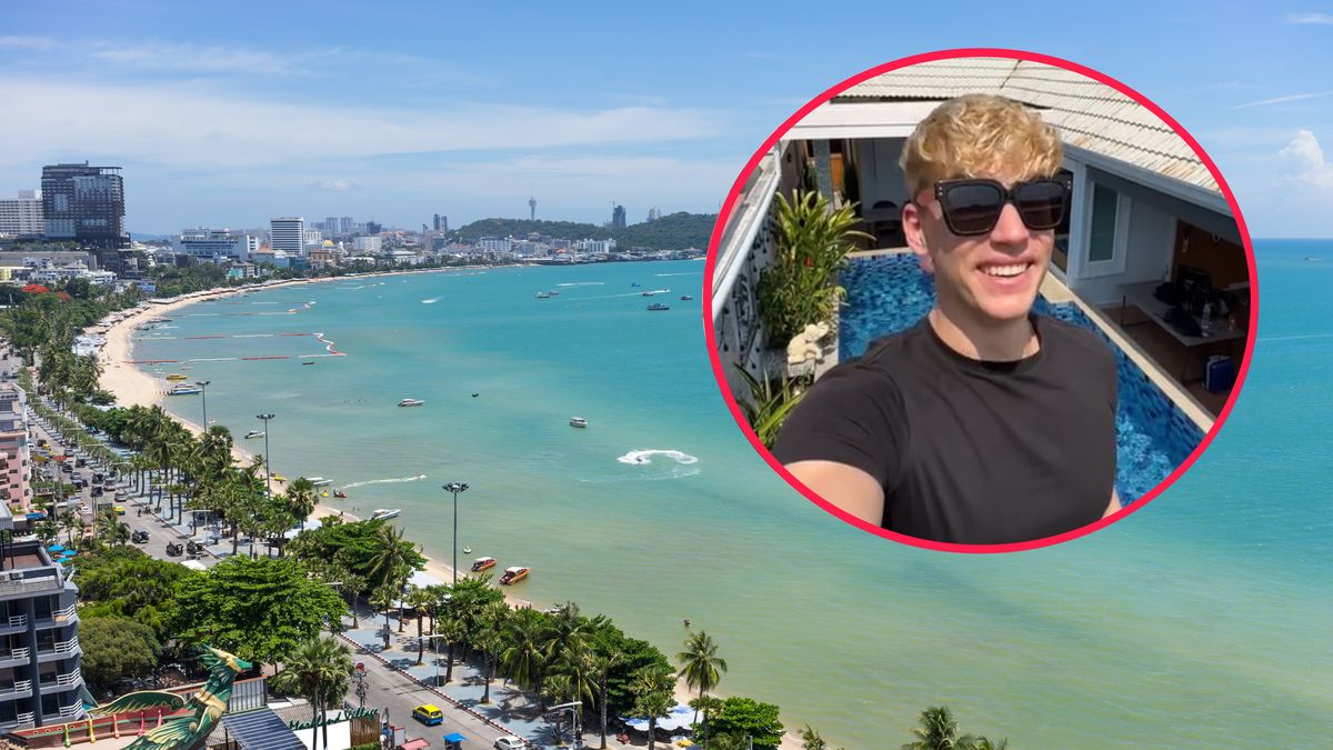 Mateusz świętował urodziny w kurorcie Pattaya