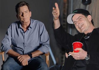 Charlie Sheen został twarzą... prezerwatyw! (WIDEO)