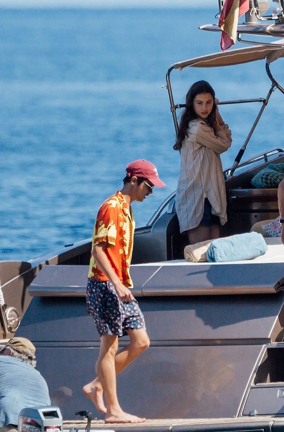 Catherine Zeta-Jones i Michael Douglas z dziećmi na Majorce