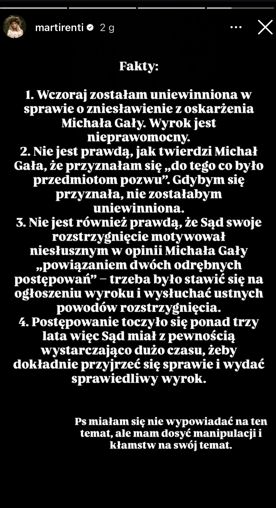 Marta Rentel odpowiada Gale
