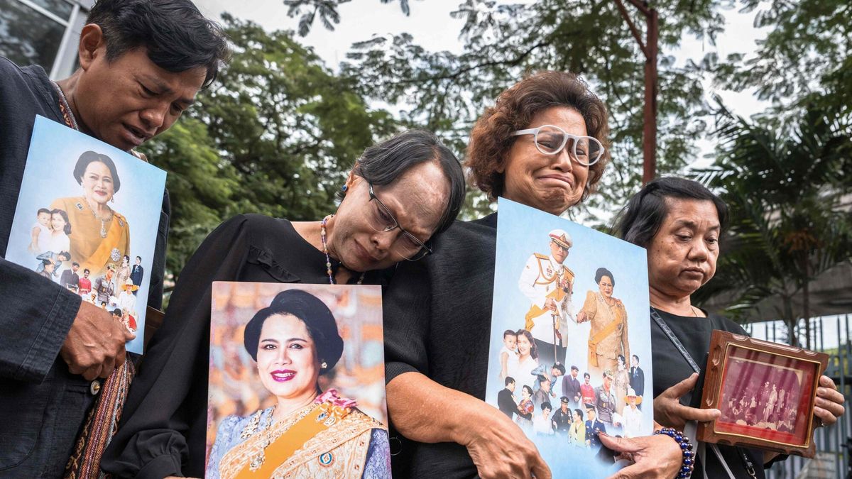 Żałoba po śmierci królowej