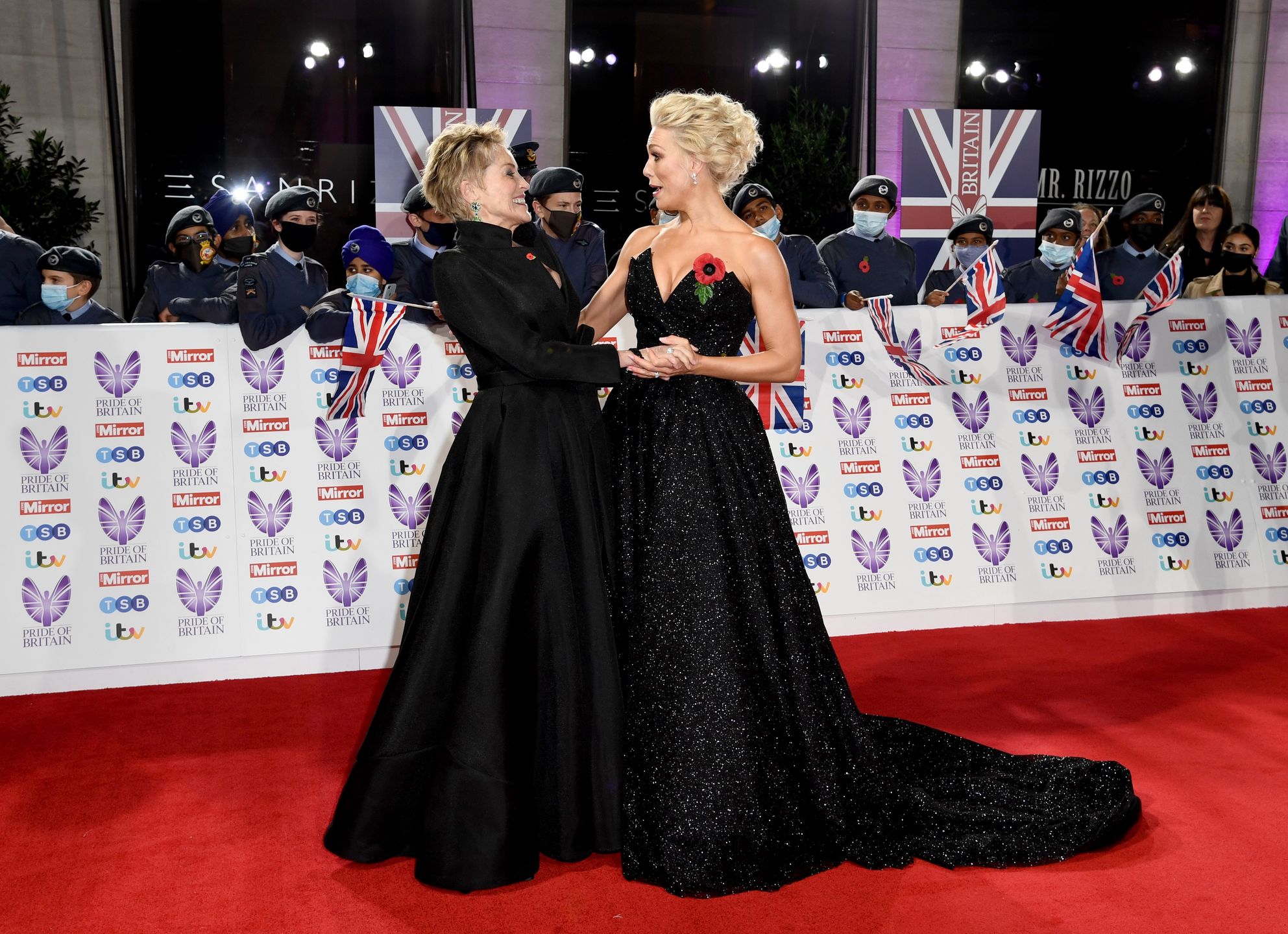 Sharon Stone na Pride of Britain Awards 2021