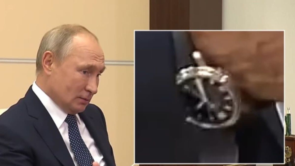 Zegarek Putina zdradził prawdę.