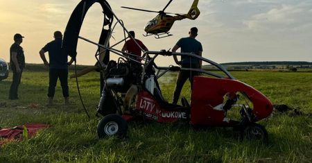 Spadli z dużej wysokości. Dramatyczna scena w woj. lubelskim