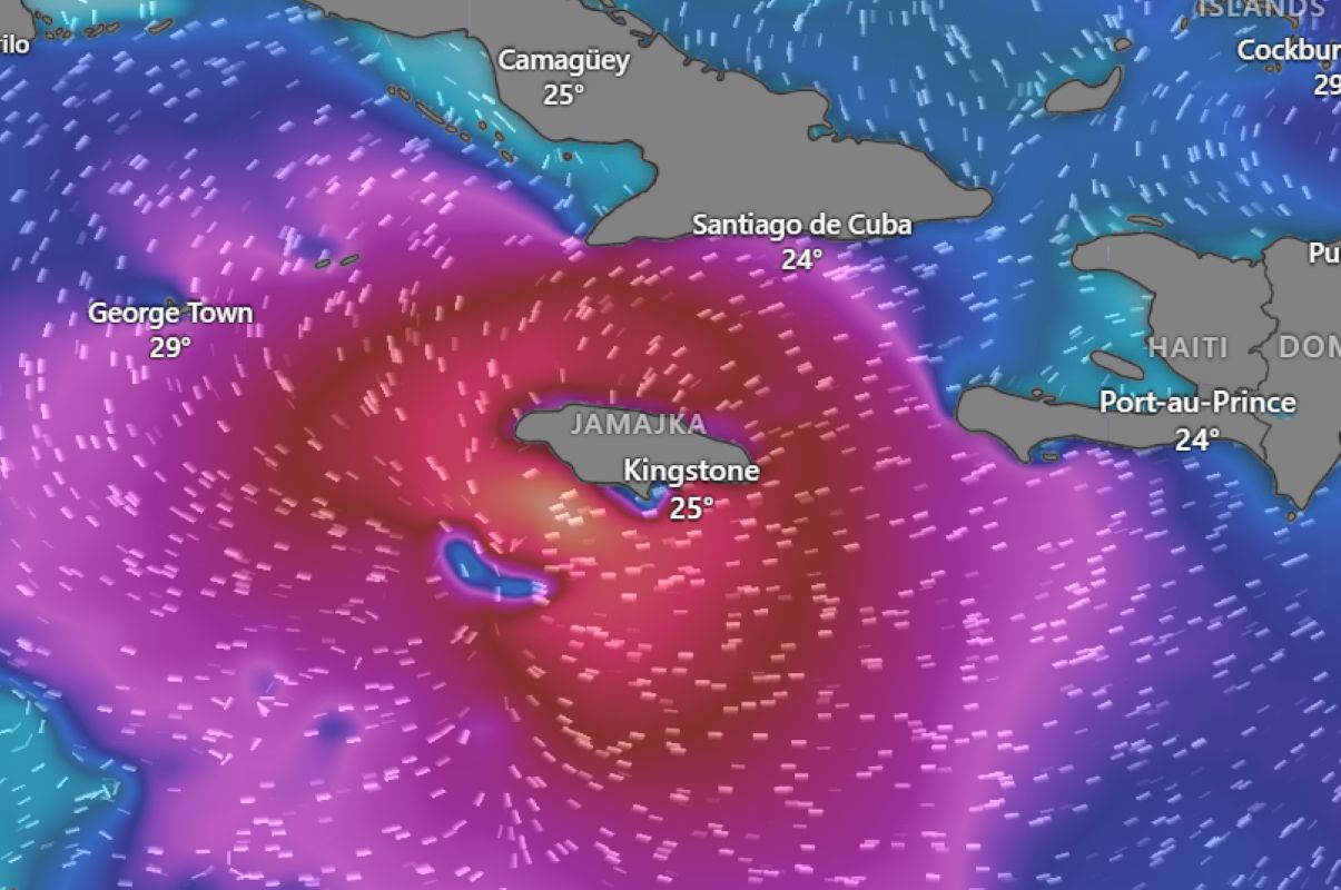 Huragan Melissa. Czerwony Krzyż ostrzega nawet 1,5 mln osób