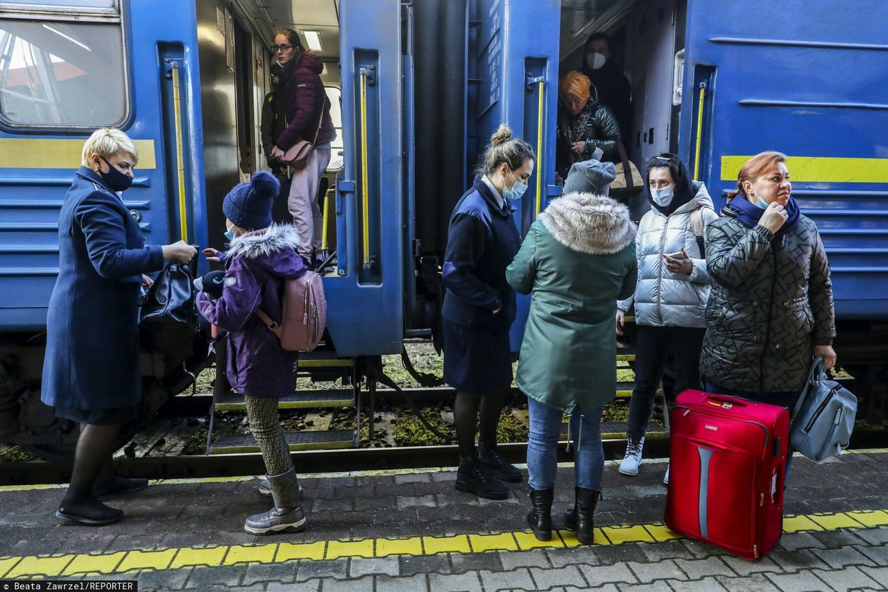 W czwartek obywatele Ukrainy zaczęli przyjeżdżać do Przemyśla